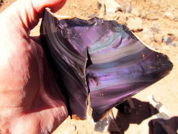 Davis Creek Rainbow Obsidian – Scott's Rock & Gem